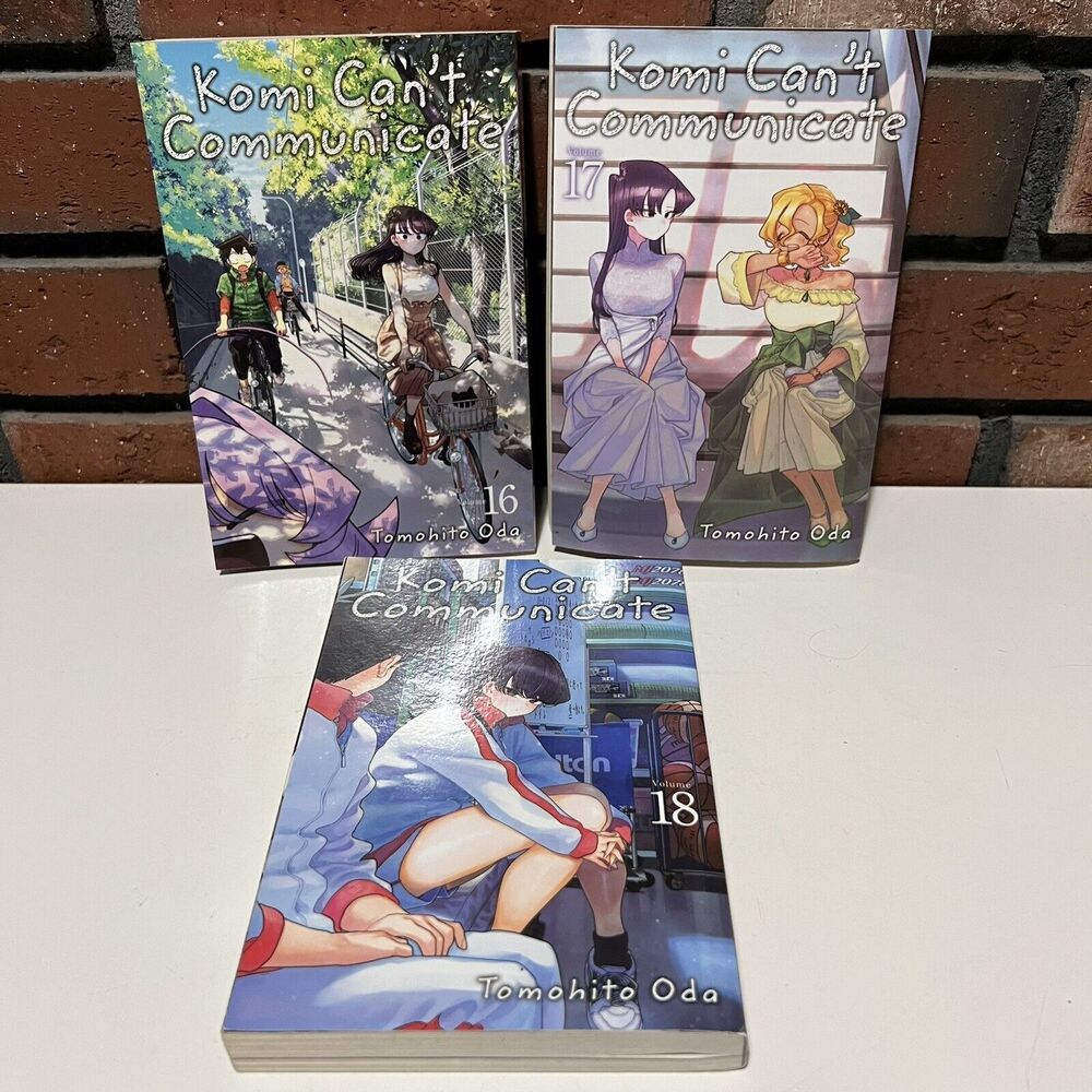 Komi Can't Communicate, Vol. 16, 17, 18 by Oda, Tomohito Paperback
